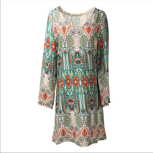 🎉HP 🆕 Boho Midi Dress - Picture 5 of 5